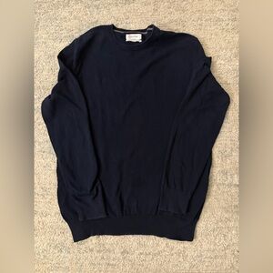 Calvin Klein Men's Navy Crewneck Sweater